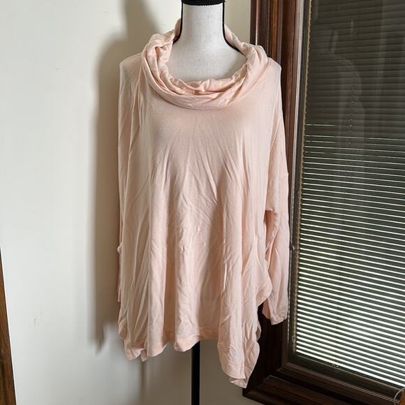 Lou & Grey | Side Slit Cowl Neck Long Sleeve Top Size XXL - Picture 1 of 9